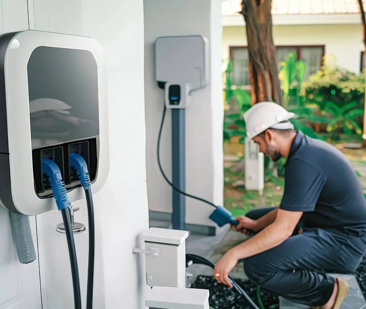 charging station contractors okc